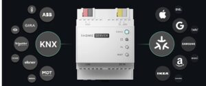 De 1Home Server is een voorbeeld van een KNX-naar-Matter-gateway.
